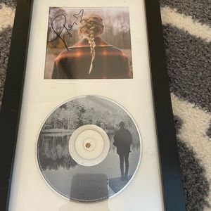 Signed Taylor Swift Evermore Album